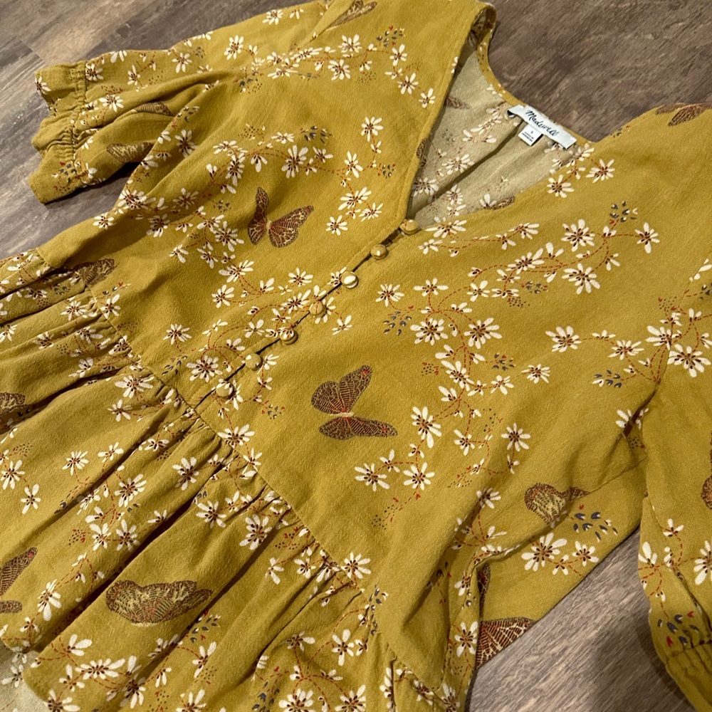 Madewell golden top!